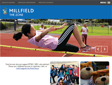 Tablet Screenshot of millfieldthezone.com